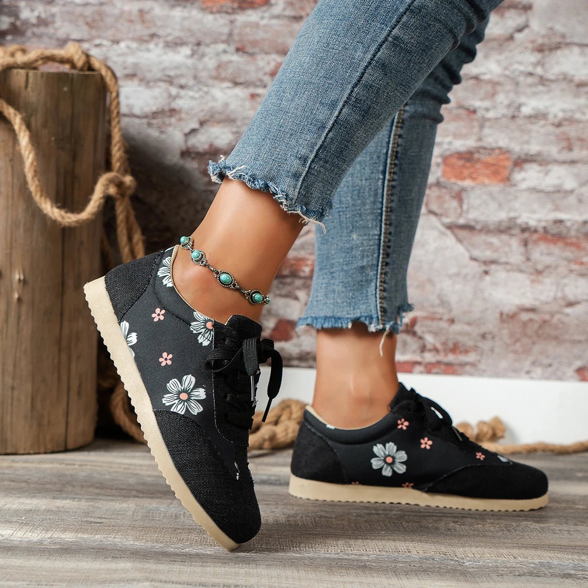 Floral Sneakers