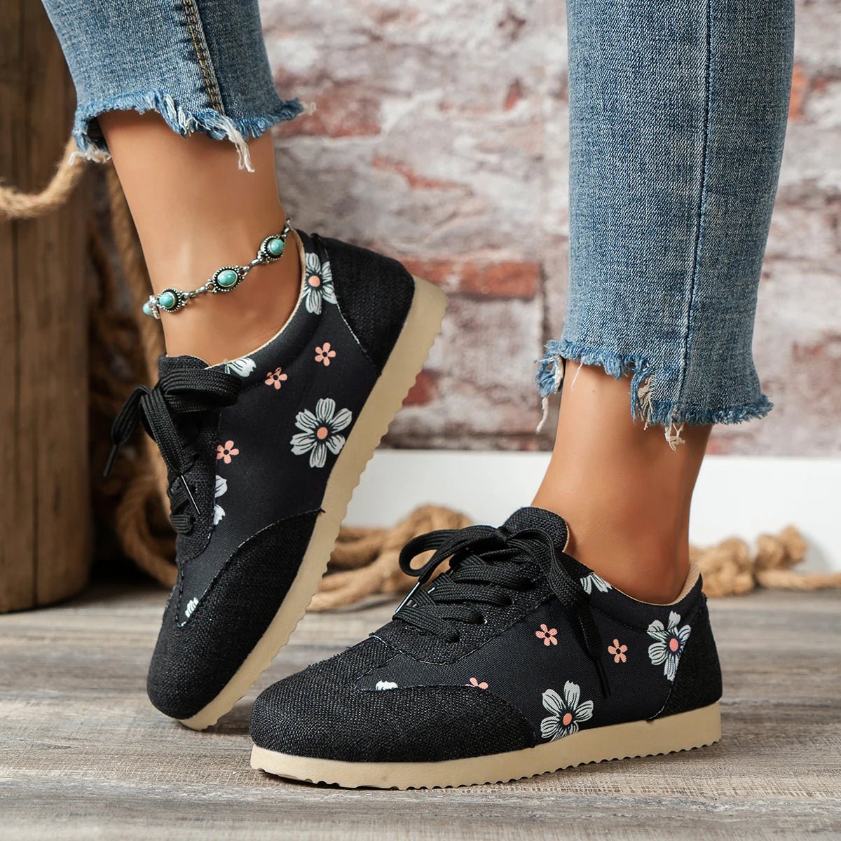 Floral Sneakers