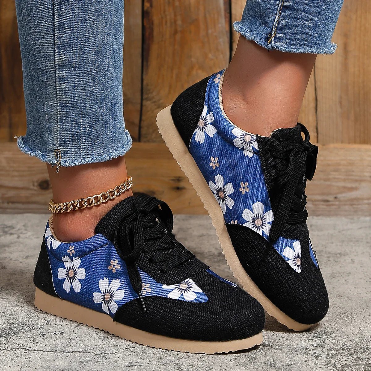 Floral Sneakers