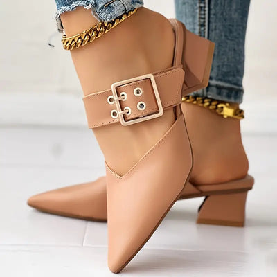 Buckle Strap Heels