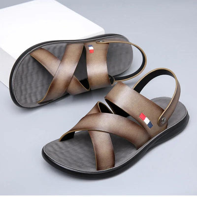 Venetti Leather Sandals