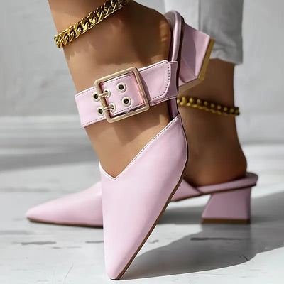 Buckle Strap Heels