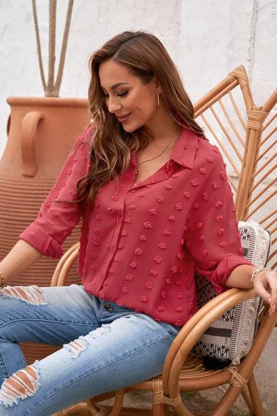 Blossom Textured Blouse
