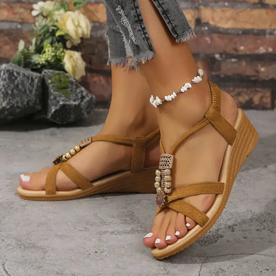 Blossom Bead Sandals