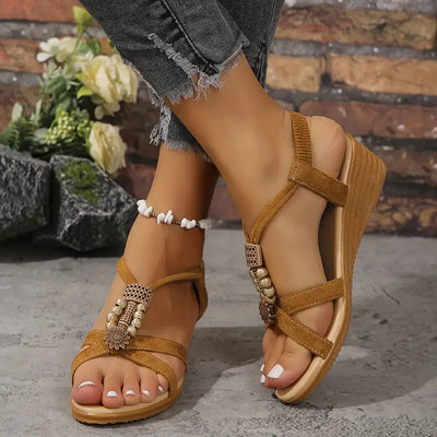 Blossom Bead Sandals