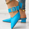 Buckle Strap Heels