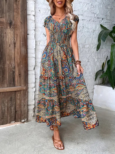 Summer Breeze Paisley Dress