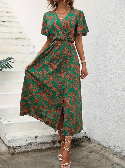 Clara Floral Midi Dress