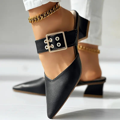 Buckle Strap Heels