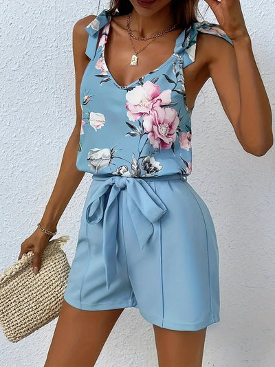 Urban Floral Two-Piece