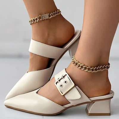 Buckle Strap Heels