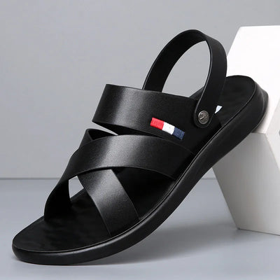 Venetti Leather Sandals