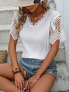 Boho Lace Accent Top