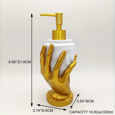 Golden Touch Handmade Soap Dispenser