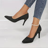 Denim Stiletto Heels