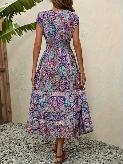 Summer Breeze Paisley Dress