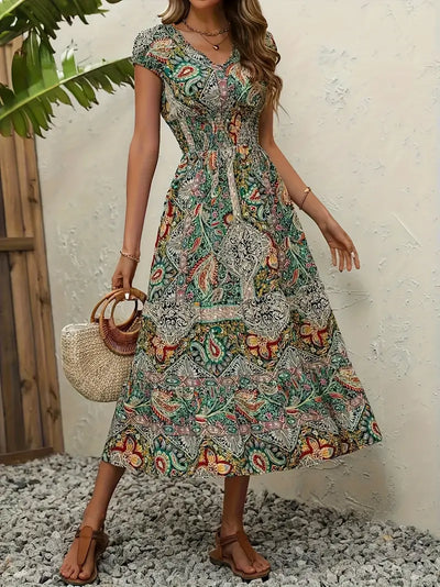 Summer Breeze Paisley Dress